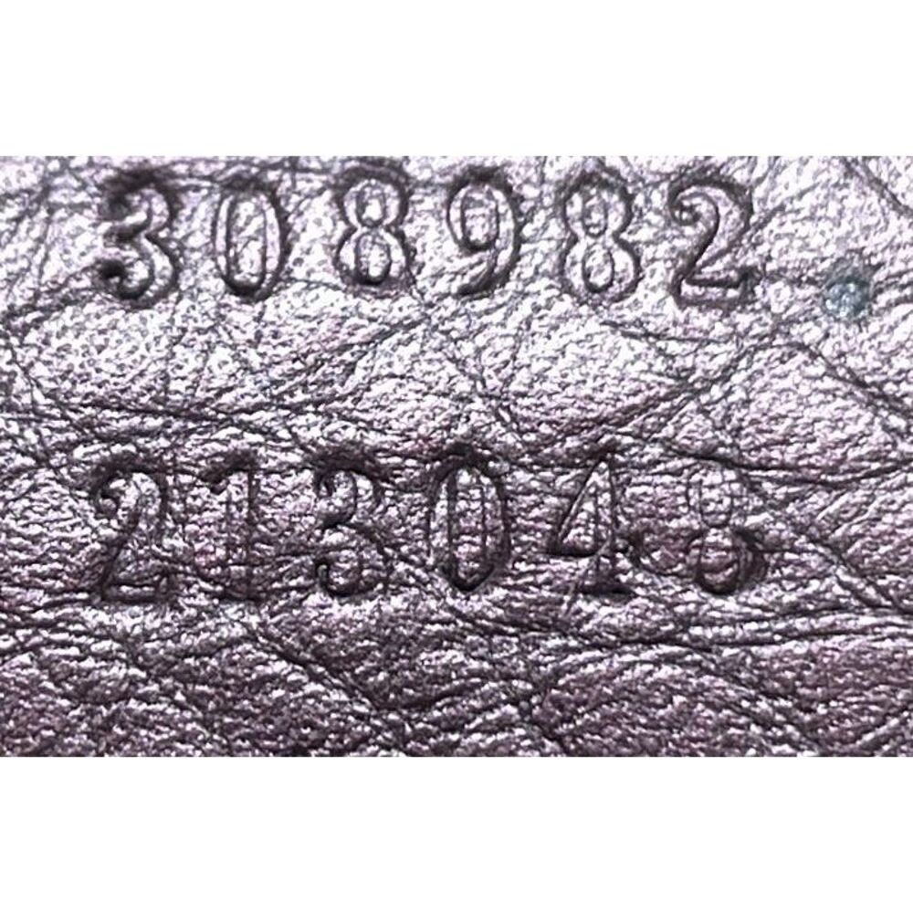 Gucci Soho Chain Strap Shoulder Bag Leather Medium Metallic, Purple - Picture 6 of 6